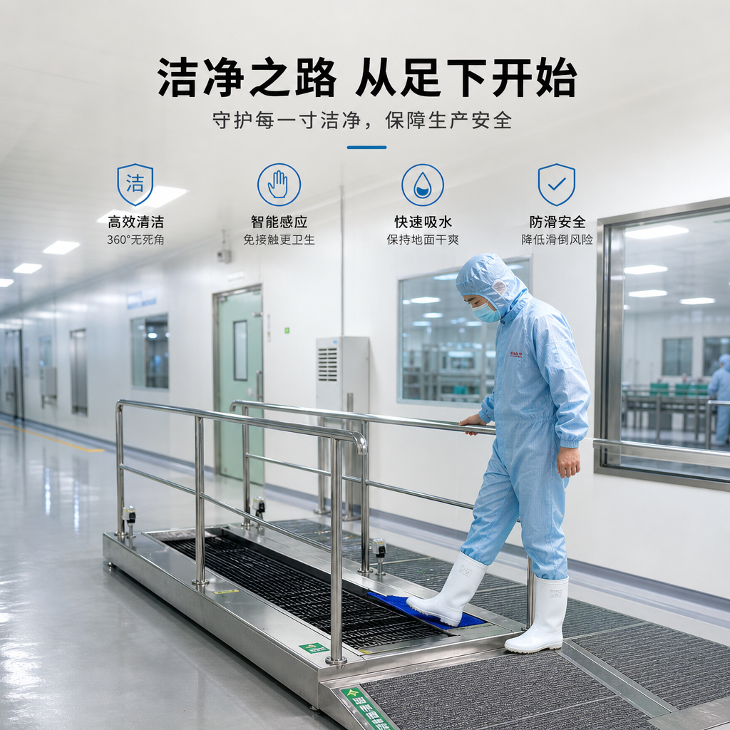 360-degree reciprocating ball sole cleaning machine