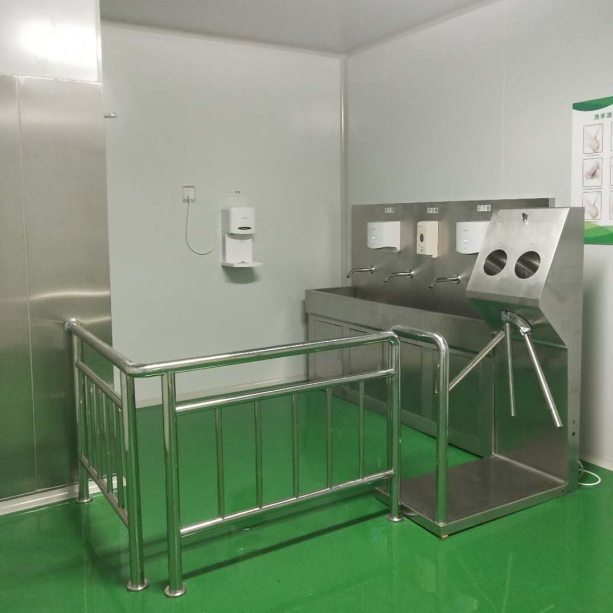 Hand washing disinfectant switch