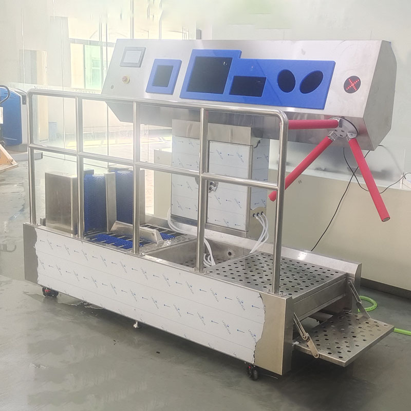 Sterilizing facilities for staff